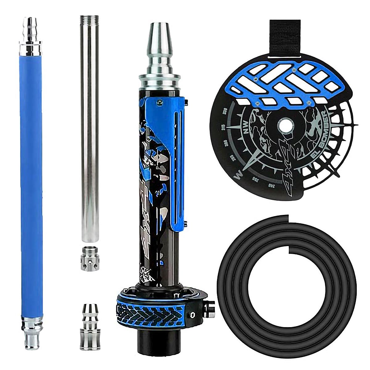 EI Bomber Hookah Set without Glass Vase Off Road 4X4 Racing Car Style Gift Box Packing Russia Shisha Chicha Nargile Cachimba