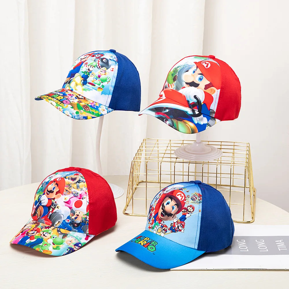 Super Marios Bros Cotton Hat for Boys Girls