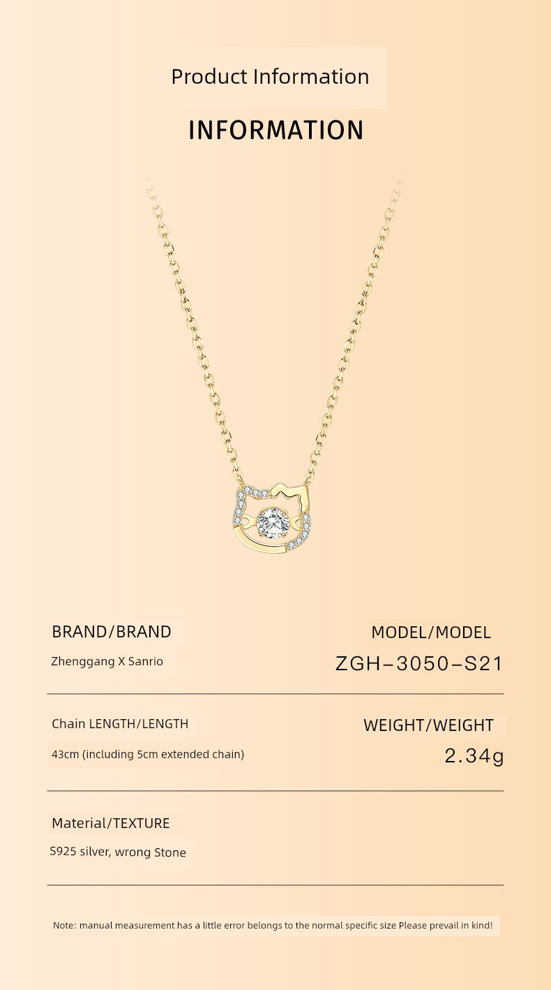HELLO KITTTY Girlfriend Necklace Practical Birthday Gift