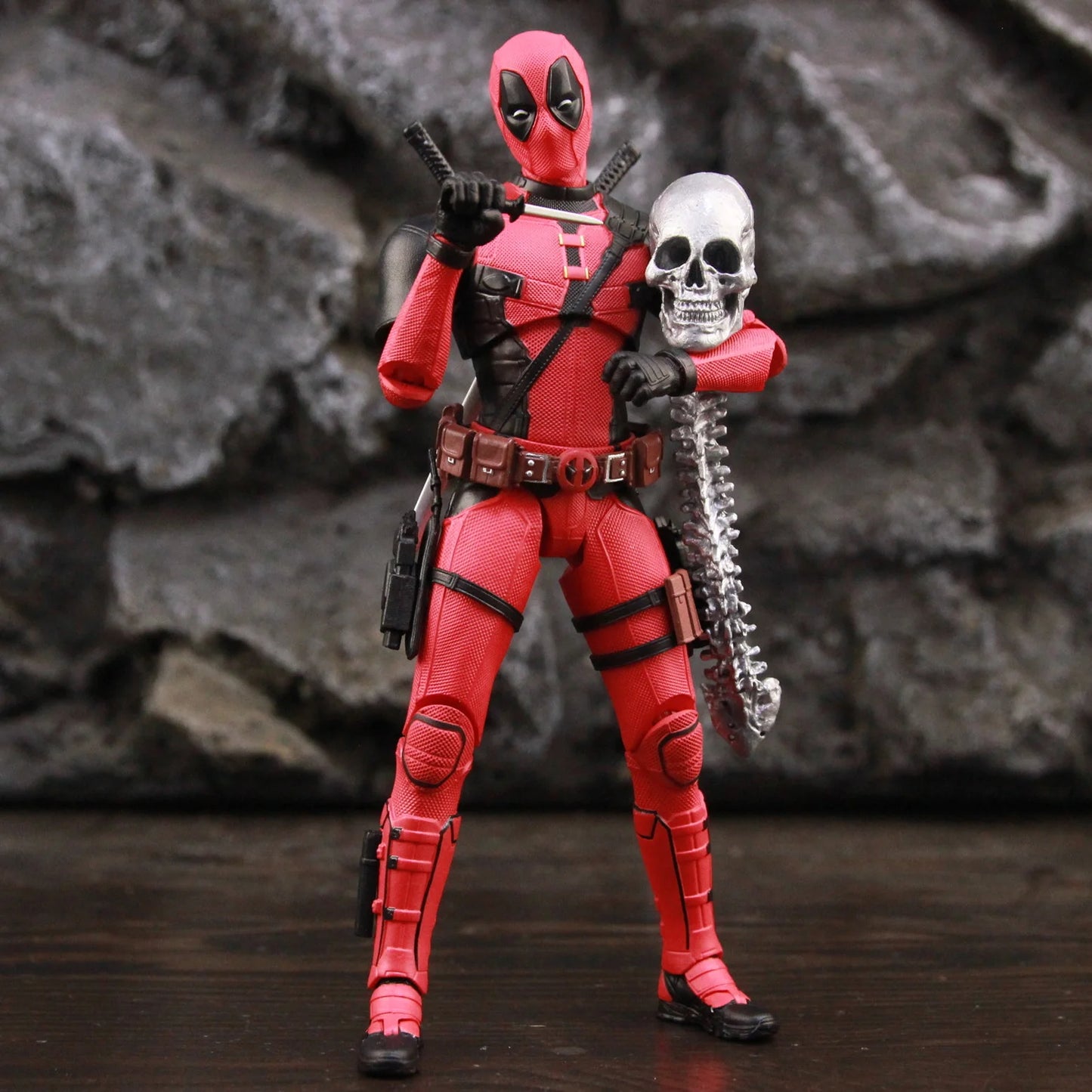 ZD Marvel 2024 Movie Deadpool 3 Deadpool & Wolverine 1/10 8" Action Figure Wade Winston Wilson Howlett Logan Legends Toys