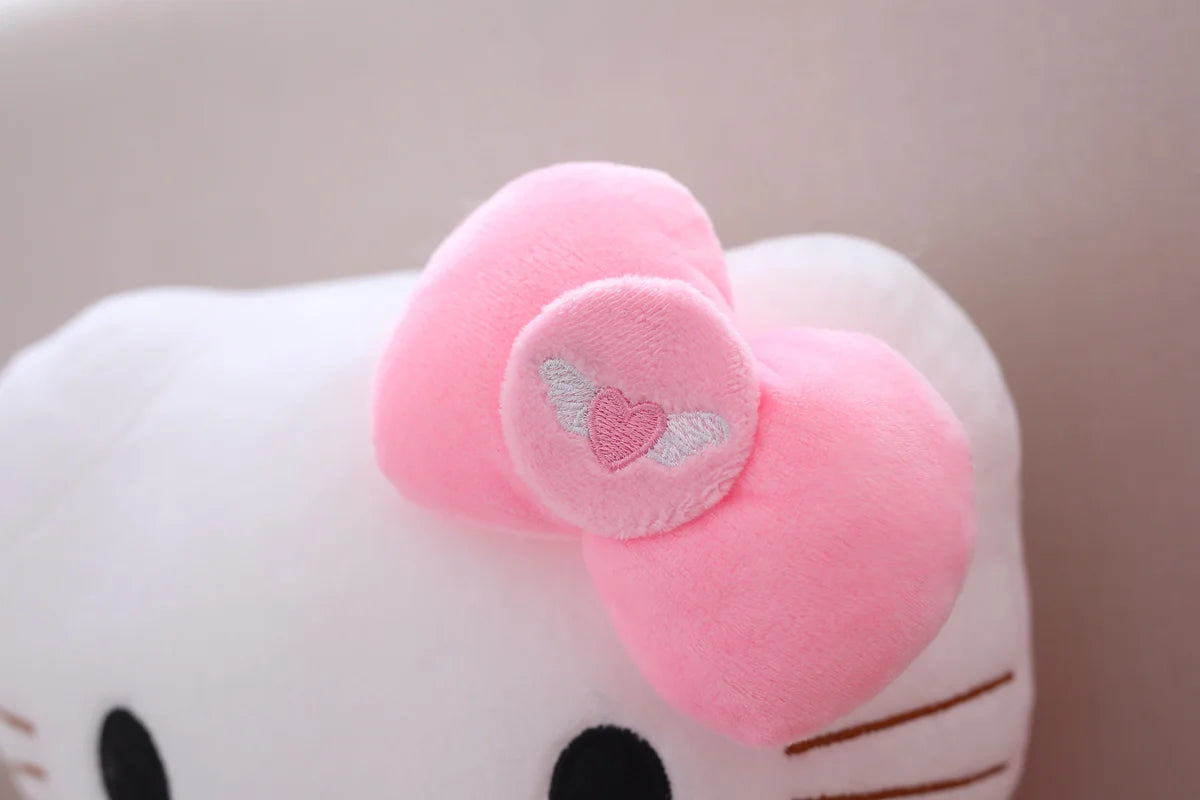 35-70cm Big Size Sanrio Hello Kitty Plush Toys Cute Anime Peripherals Movie KT Cat Stuffed Doll Hello Kitty Xmas Gift For Kid