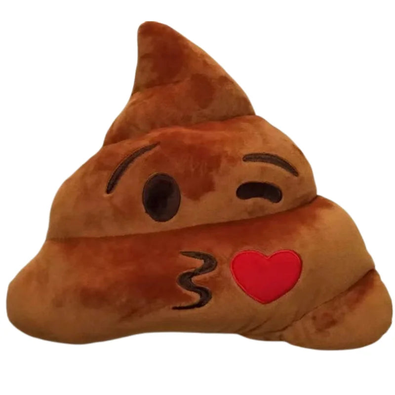 Funny Super Poop Pillow Plush Toy Creative Cute Face Expression Shit Doll Stuffed Toy for Children Kids Birthday Christmas Gifts