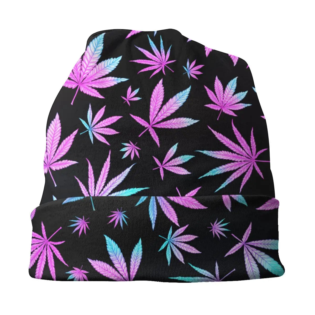 420 Cannabis Leaves Bonnet Hats Knitting Hats Hip Hop