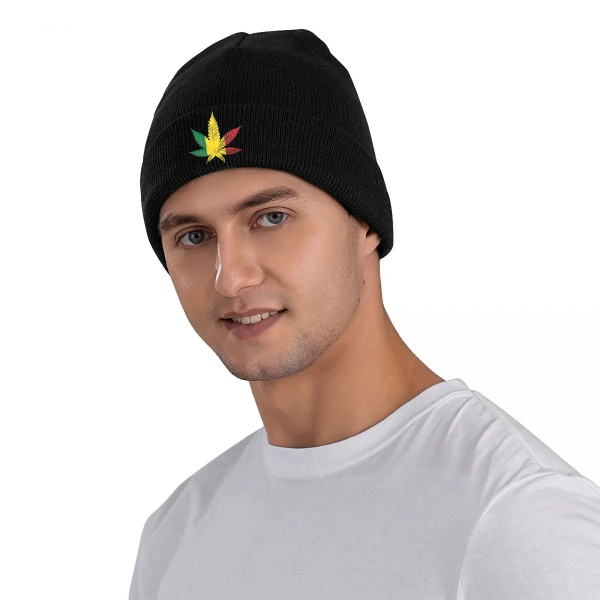 420 Rastafari Cannabis Leaf Knitted Caps