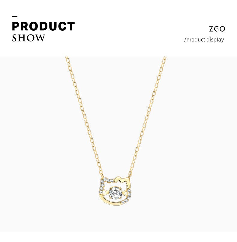 HELLO KITTTY Girlfriend Necklace Practical Birthday Gift