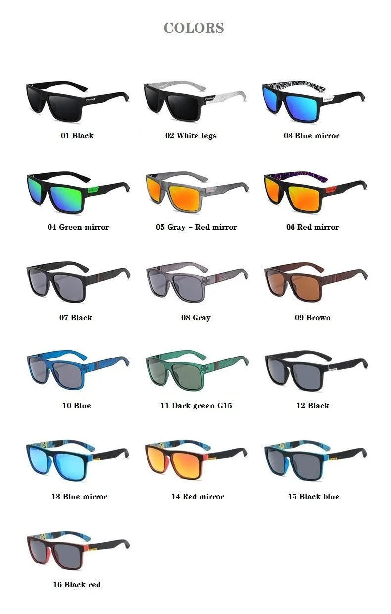 Men Women Polarized Sunglasses Luxury Brand Designer Vintage Sunglasses Man Fashionable Driving Sun Glasses Eyewear Eyepieces