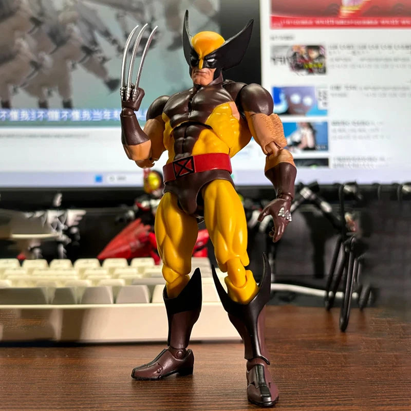 New Ct Toys Wolverine Deadpool Anime Figure Mafex 138 Deadpool 3 Movie Action Figure Figurine Model Statue Collection Toys Gifts
