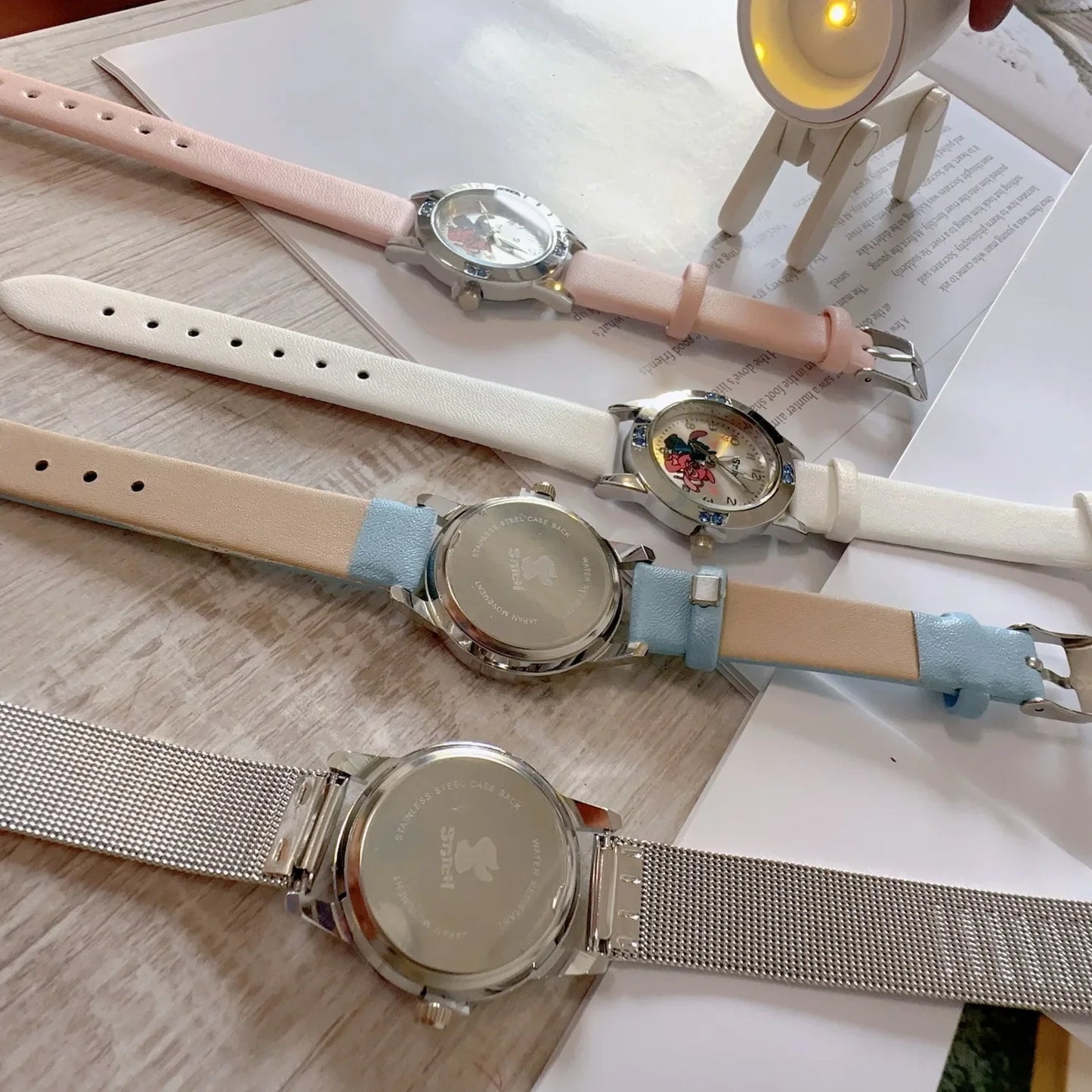 Lilo & Stitch Girl Watches Diamond Quartz Watch