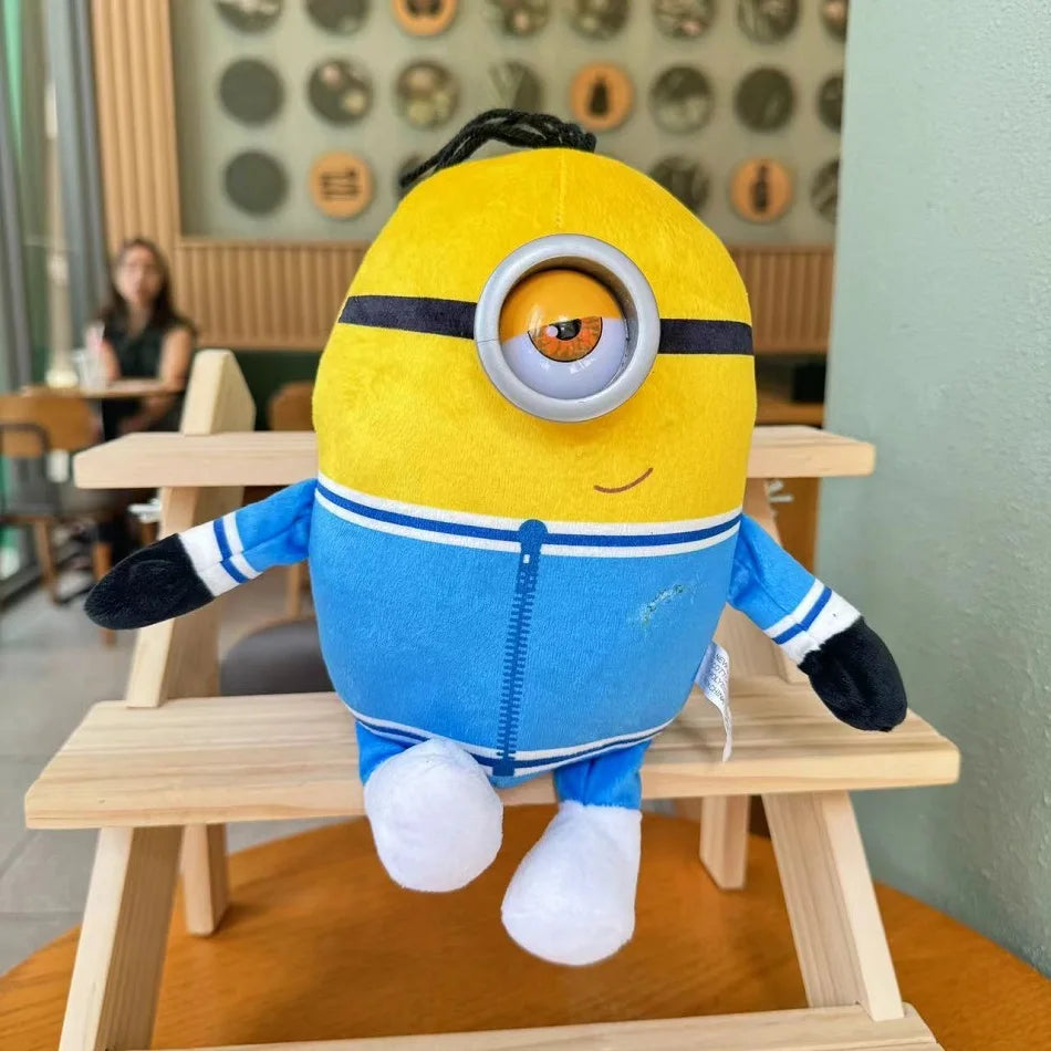 New 20CM Moive Despicable Me 4 Minion Plushie Doll Children's Cute Plush Toy Pillow Cute Rag Doll Birthday Christmas Gift