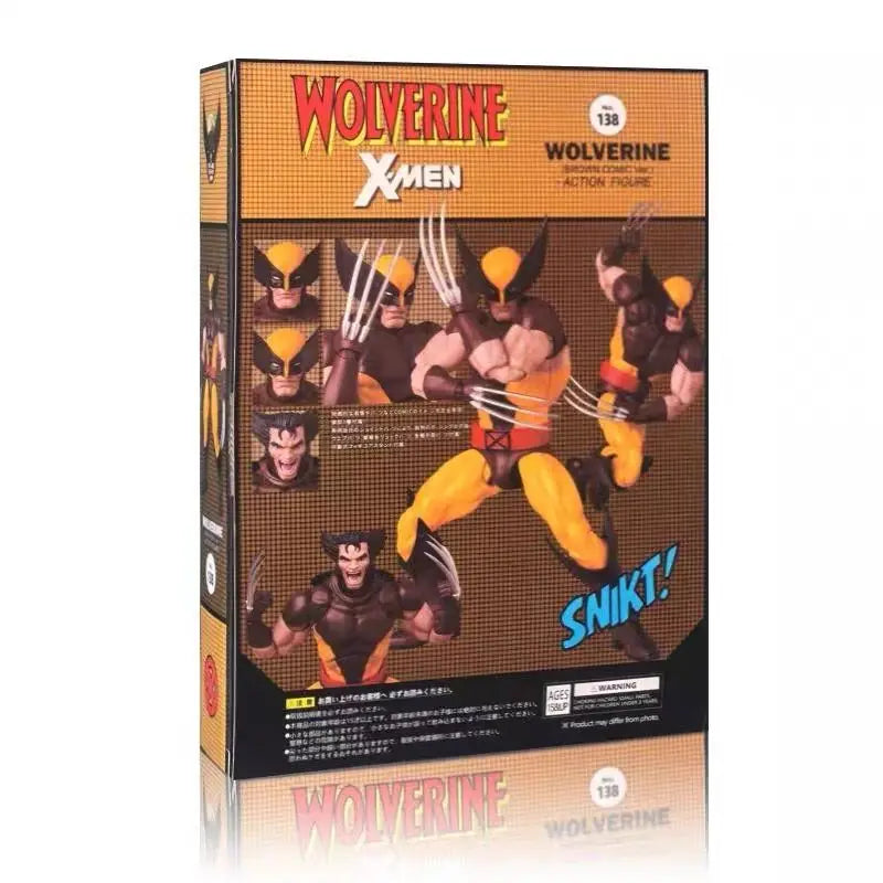 New Ct Toys Wolverine Deadpool Anime Figure Mafex 138 Deadpool 3 Movie Action Figure Figurine Model Statue Collection Toys Gifts