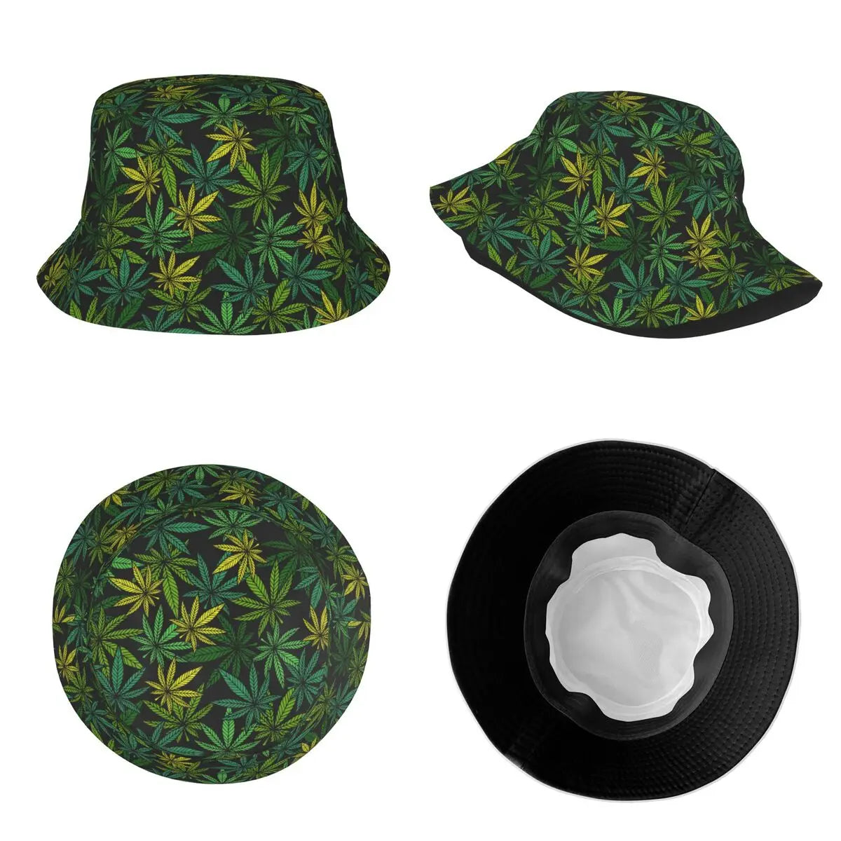 Unisex Bucket Hat Marijuana 420 Leaf