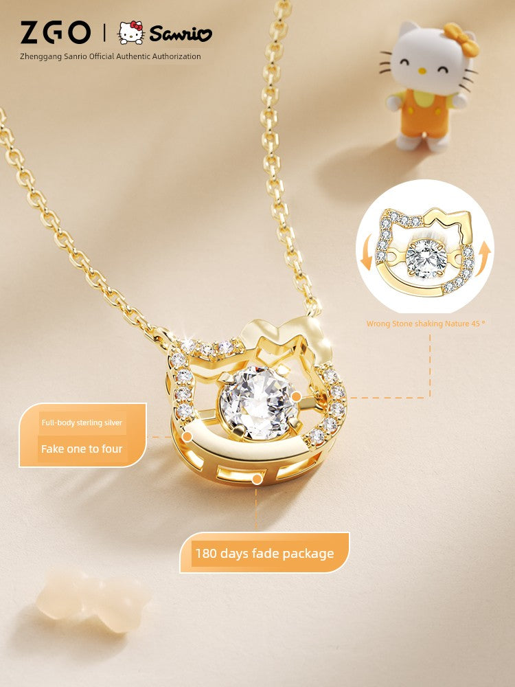 HELLO KITTTY Girlfriend Necklace Practical Birthday Gift