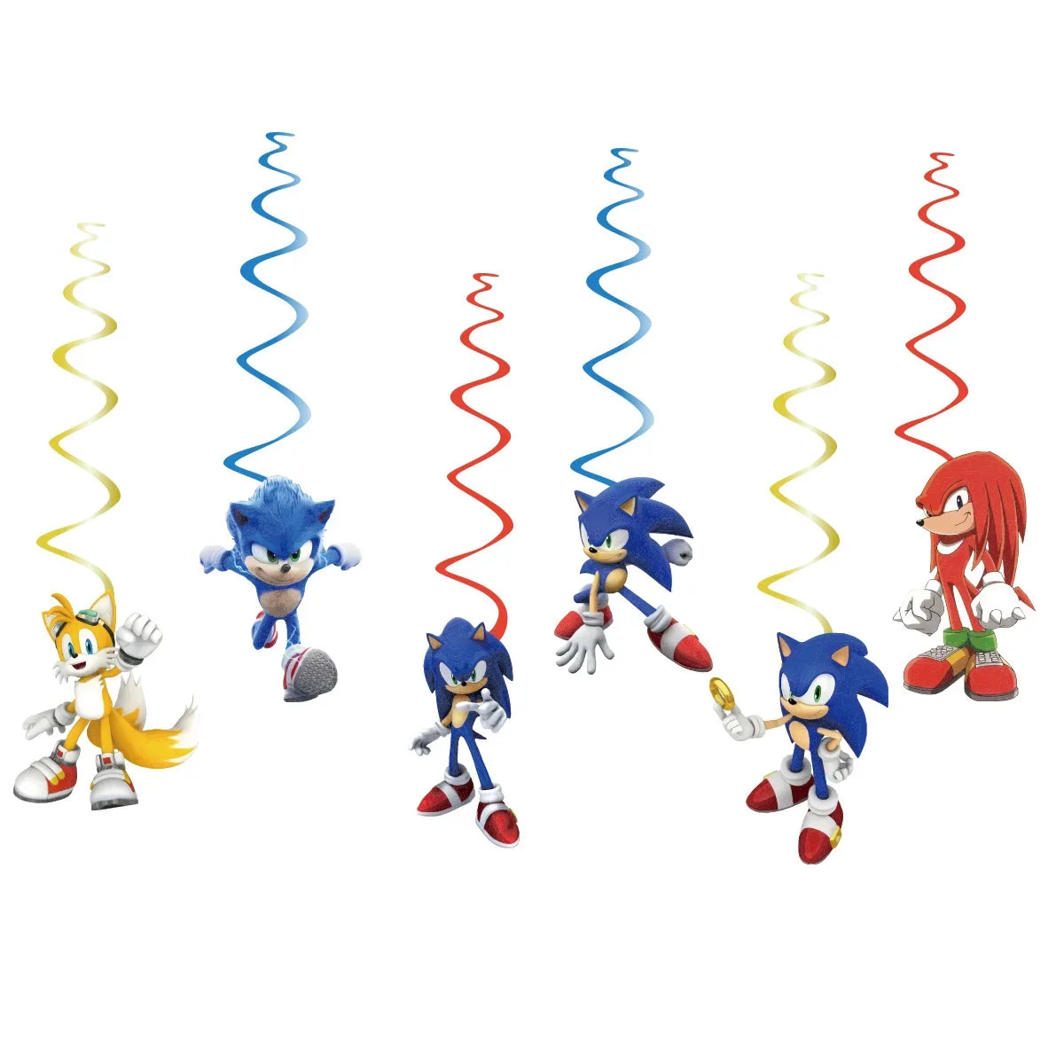 Sonic Birthday Party Supply Decorations