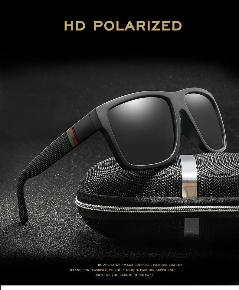 Men Women Polarized Sunglasses Luxury Brand Designer Vintage Sunglasses Man Fashionable Driving Sun Glasses Eyewear Eyepieces