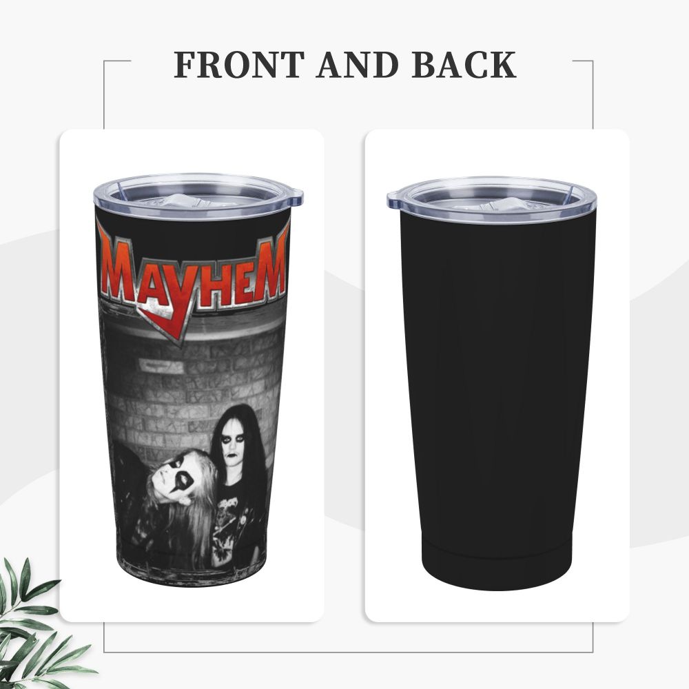 Mayhem Band Member Dead Varg Tumbler 20oz