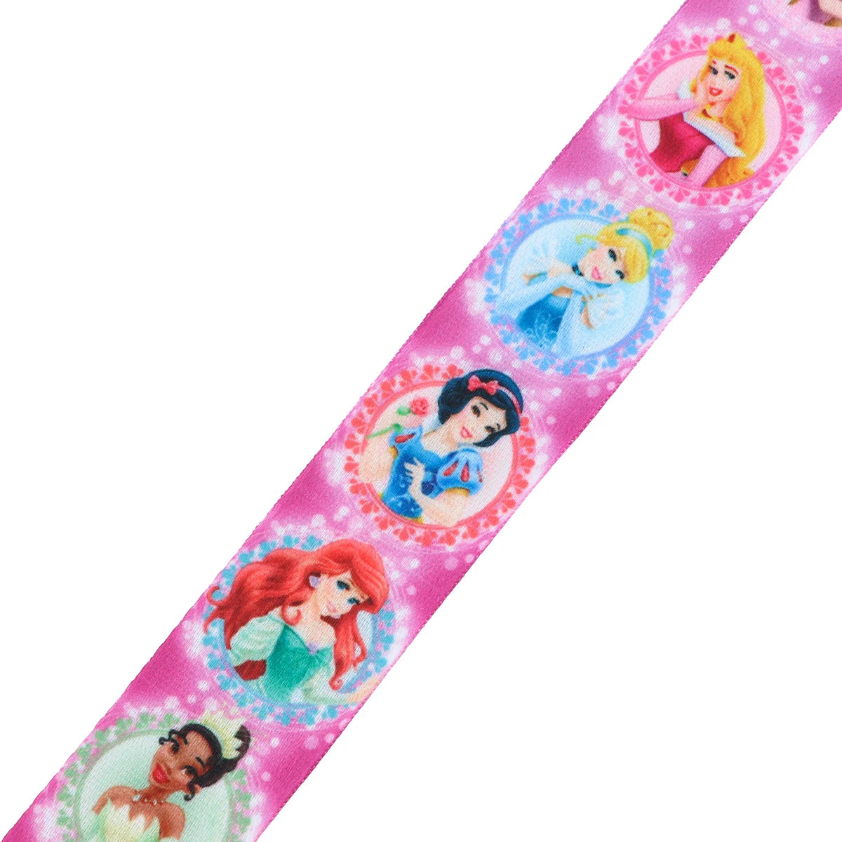Disneys Princess Keychains Lanyard