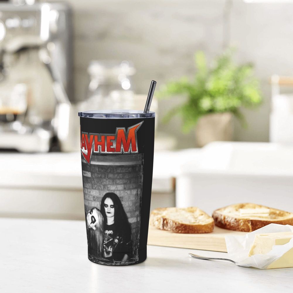 Mayhem Band Member Dead Varg Tumbler 20oz