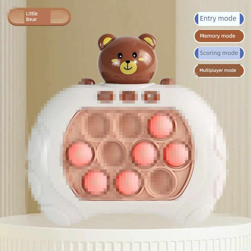 Handheld 3-Year-Old Baby Squeezing Toy Girl Whac-a-Mole