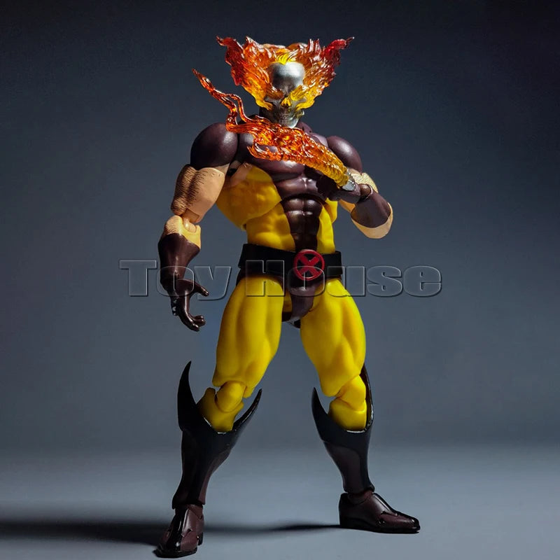New Ct Toys Hellverine Figure Wolverine Mafex 096 138 X-Men Anime Action Figure Figurine Statue Model Customized Toys Kids Gifts
