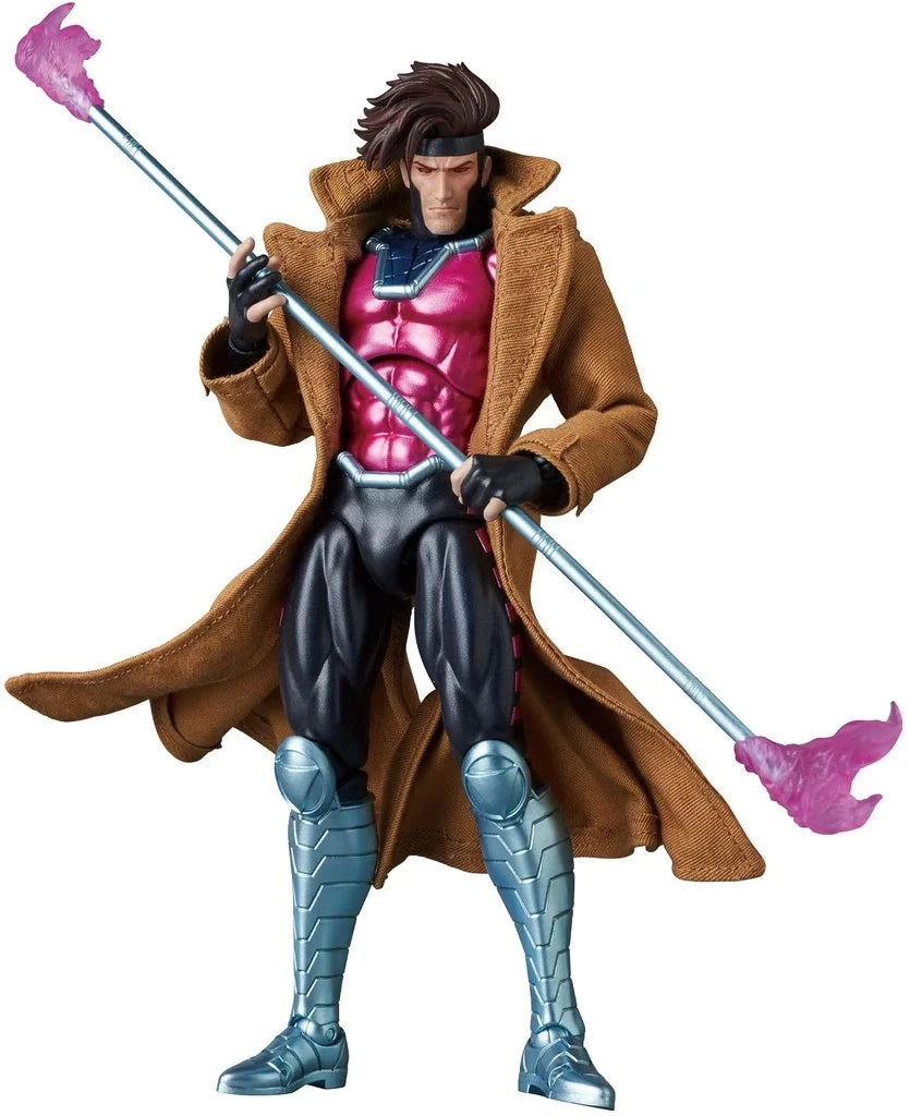 New CT Toys Gambit Mafex 131 Figure SHF X-Men Wolverine Action Figure PVC Statue Model Figurine Kids Toy Customized Gifts
