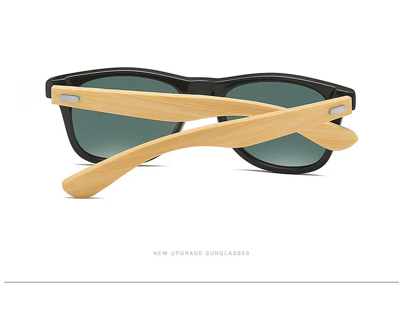 Men's Ultraviolet Sunglasses Classic Driving Riding UV400 Sports Sun Glasses Eyewear Wooden Bamboo Eyeglasses