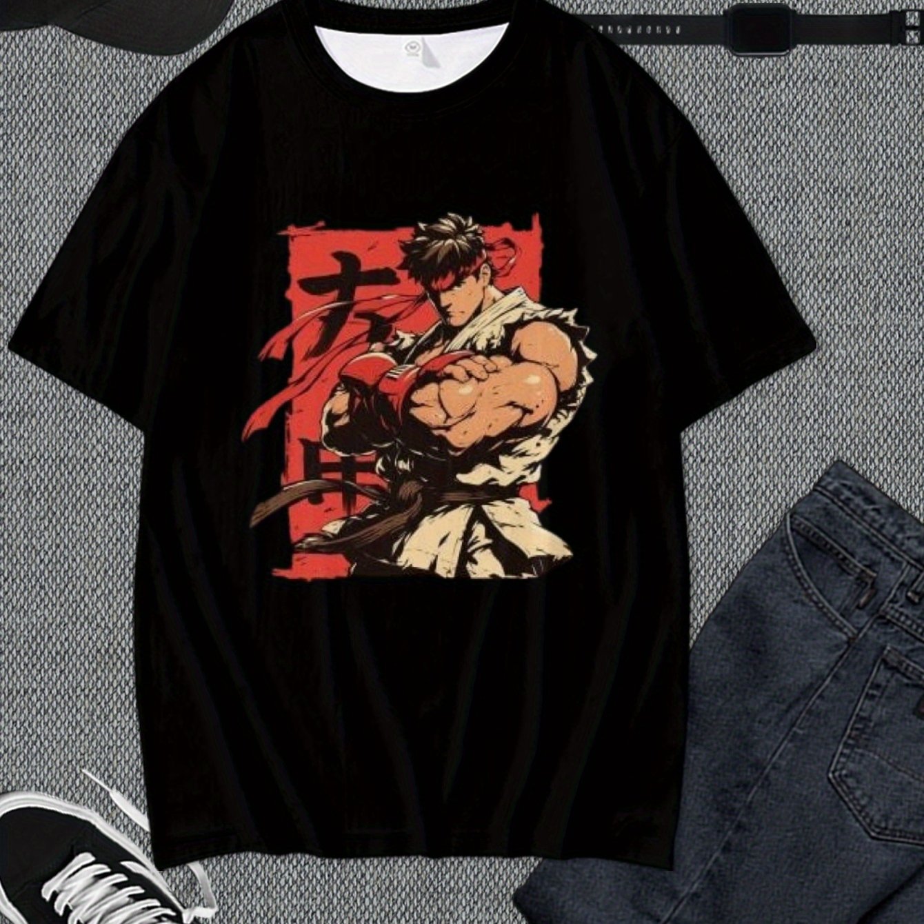 Ryu and Akuma Capcom Game Gamer T-Shirt