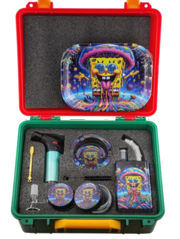 Psychedelic SpongeBob-Themed Smoking Kit