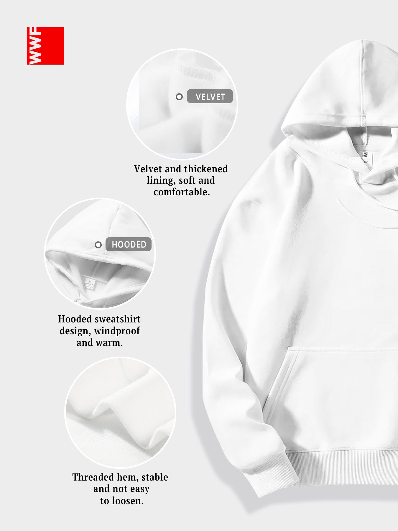 1pc Hussle BLK Graphic Hoodie for Men and Women - Cotton Blend Street Style Pullover with Drawstring, Long Sleeve, Kangaroo Pocket - Digital Heat Transfer Portrait Design, Regular Fit Hooded Sweatshirt for Casual Daily Wear