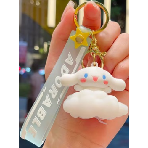 Whether unlocking doors in the dark or simply showing off your love for Hello Kitty, this keychain is the perfect companion.
