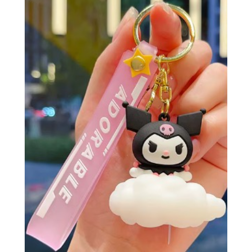 Whether unlocking doors in the dark or simply showing off your love for Hello Kitty, this keychain is the perfect companion.