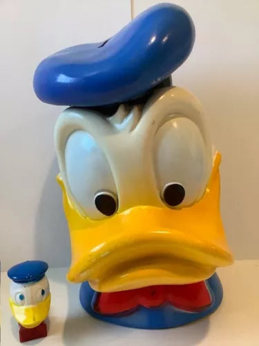 Save with a Smile: Mickey Mouse OR Donald Duck Kids' Plastic Bank!