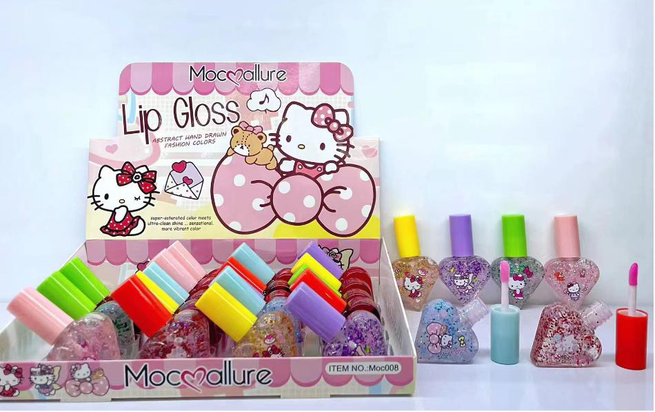 π Mocallure Hello Kitty Lip Gloss β Glitter Pop Edition