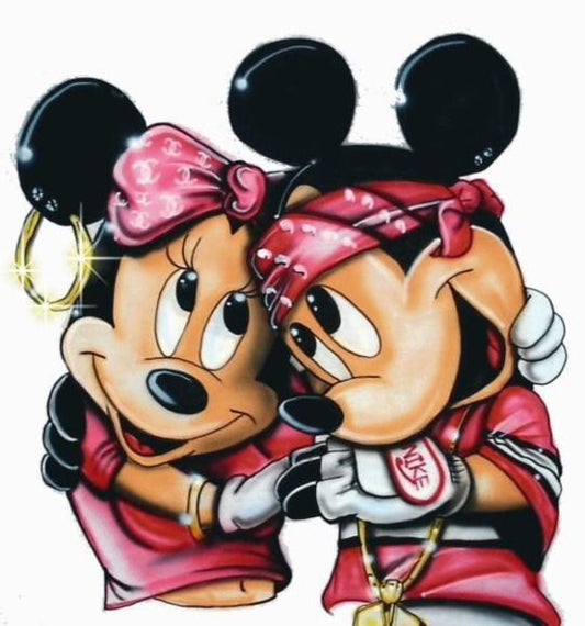 Mickey Minnie Mouse Gangster Brand bucket hat – Where Classic Meets Rebellion (Copy)