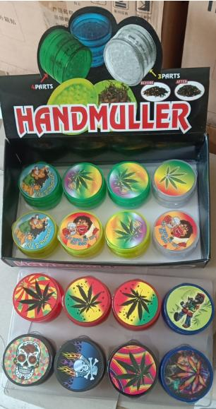 Handmuller Herb Grinder - 3 & 4-Part Manual Grinders