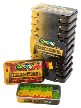 MALE ENHANCEMENT GUMMY TINS