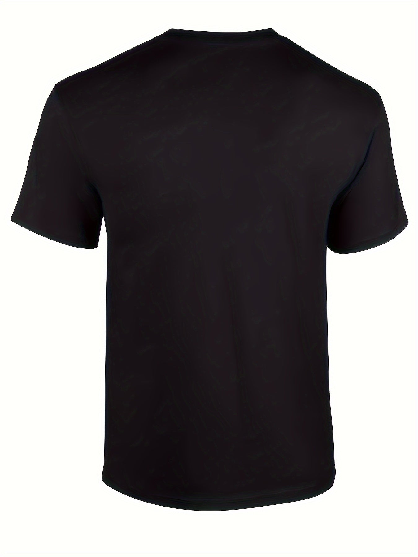 Slowpoke Rodriguez Shirt - 2024 Printed Pattern, Black, Casual Wear, Sports Tops, Short Sleeve, 220g, Men's Sports T-Shirt