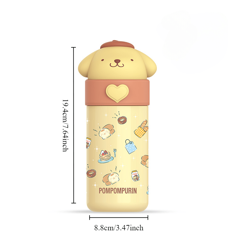 Sanrio Kuromi & Melody Insulated Stainless Steel Mug - Portable, Cute Thermal Cup for All