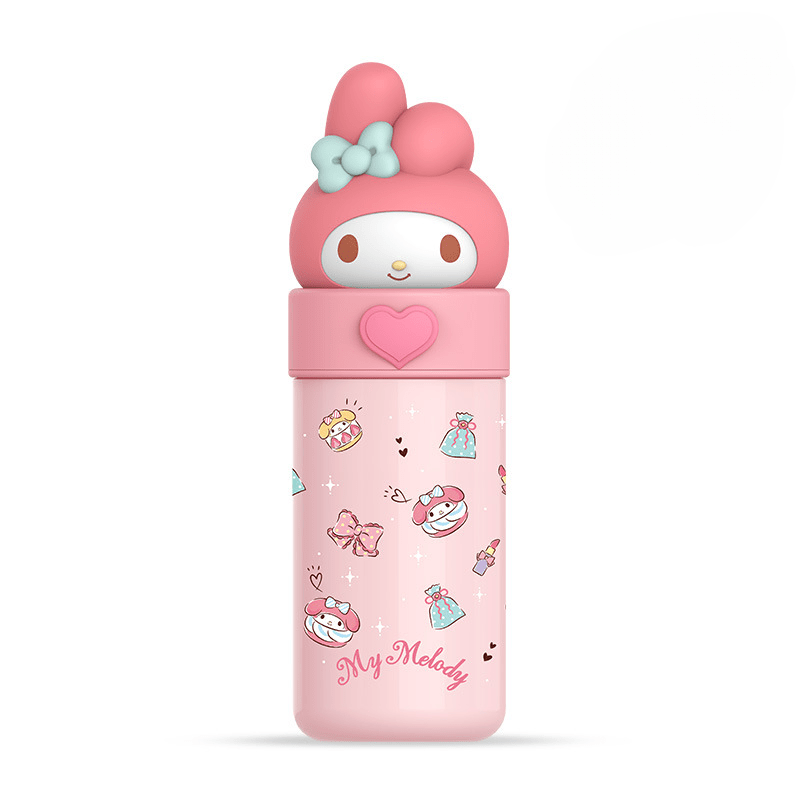 Sanrio Kuromi & Melody Insulated Stainless Steel Mug - Portable, Cute Thermal Cup for All