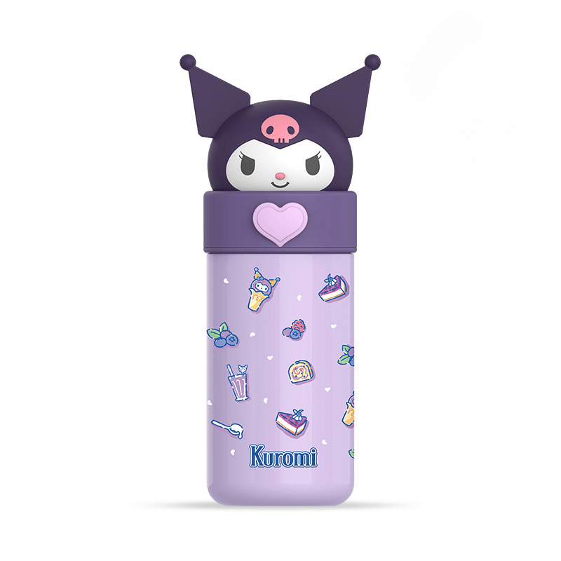 Sanrio Kuromi & Melody Insulated Stainless Steel Mug - Portable, Cute Thermal Cup for All