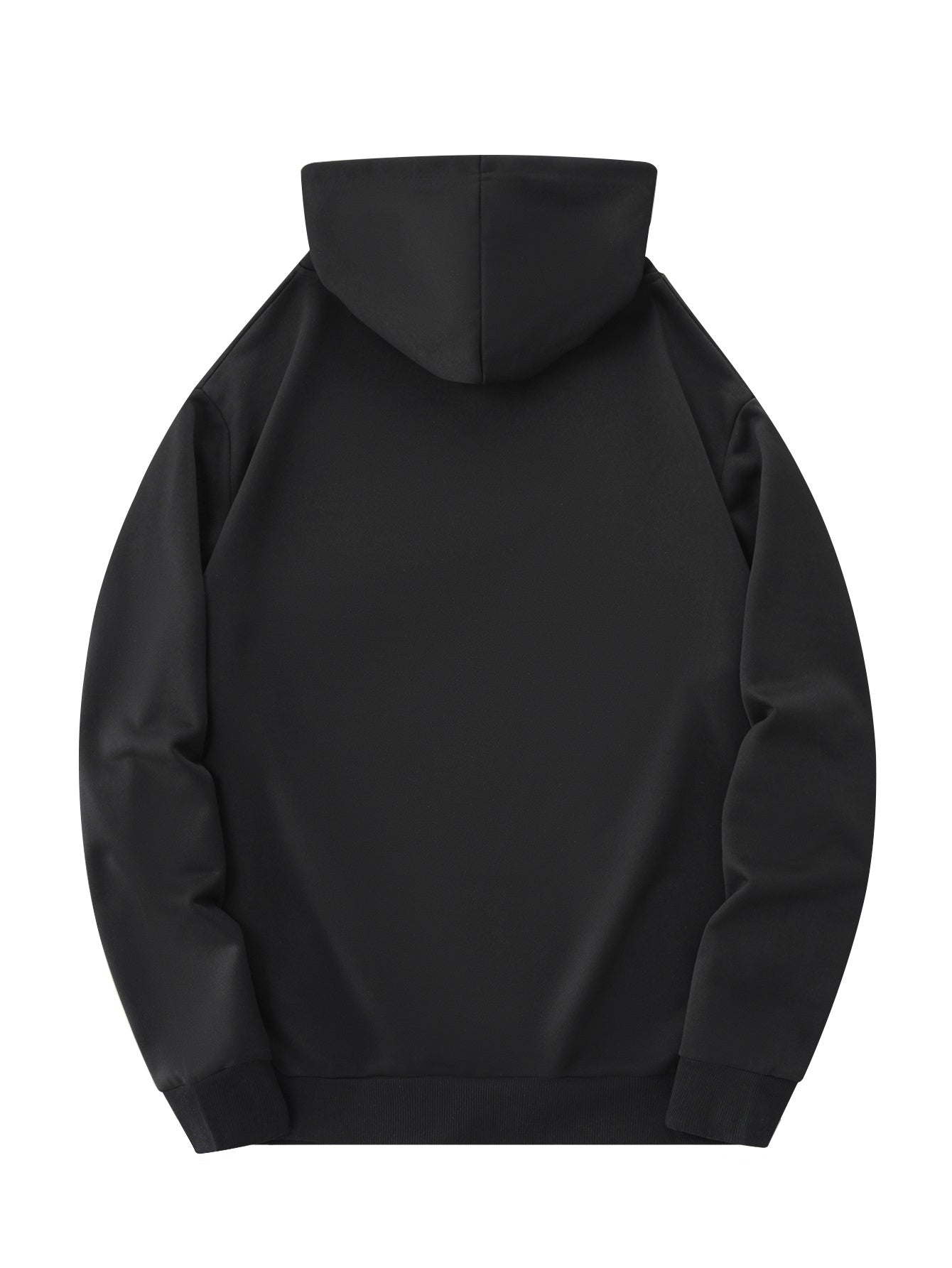 New and trendy thin Men's hooded sweatshirt, casual daily drawstring hooded sweatshirt with personality joyful face pattern, kangaroo pocket, Men's top