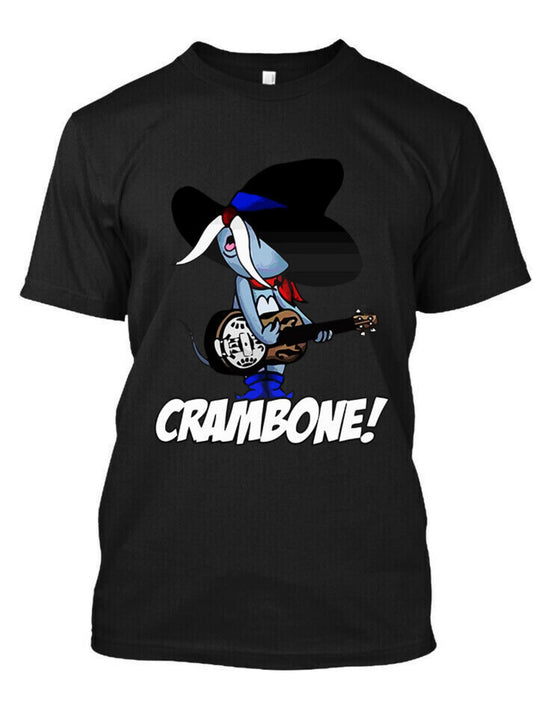 Brand new Vintage art T-shirt with label Uncle Pecos Crambone Funny vintage cartoon songs