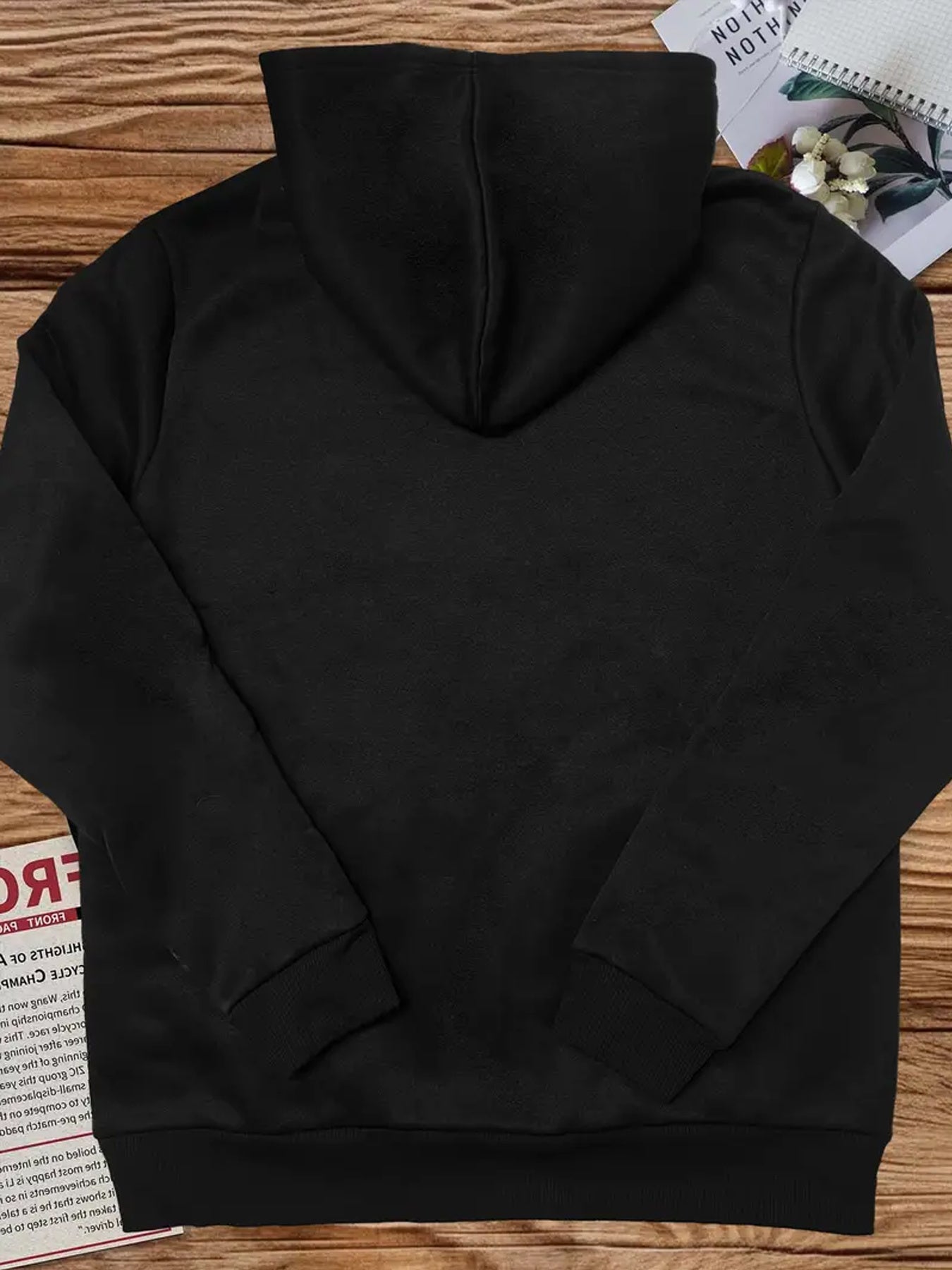 Beetlle Juice, Thug Life Halloween Cozy Classic Print Pullover Hoodie, Casual Long Sleeve Hoodie For Sprots