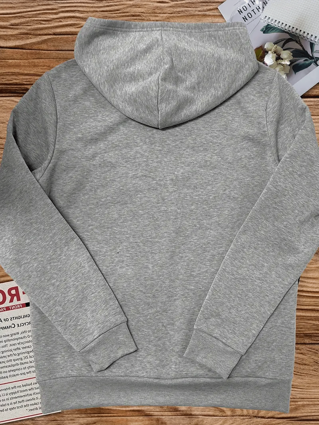 EWHSpring and Autumn New Men's Hoodie Hip Hop Fashion Hoodie BackWOODS Printed Sports CoatDF006