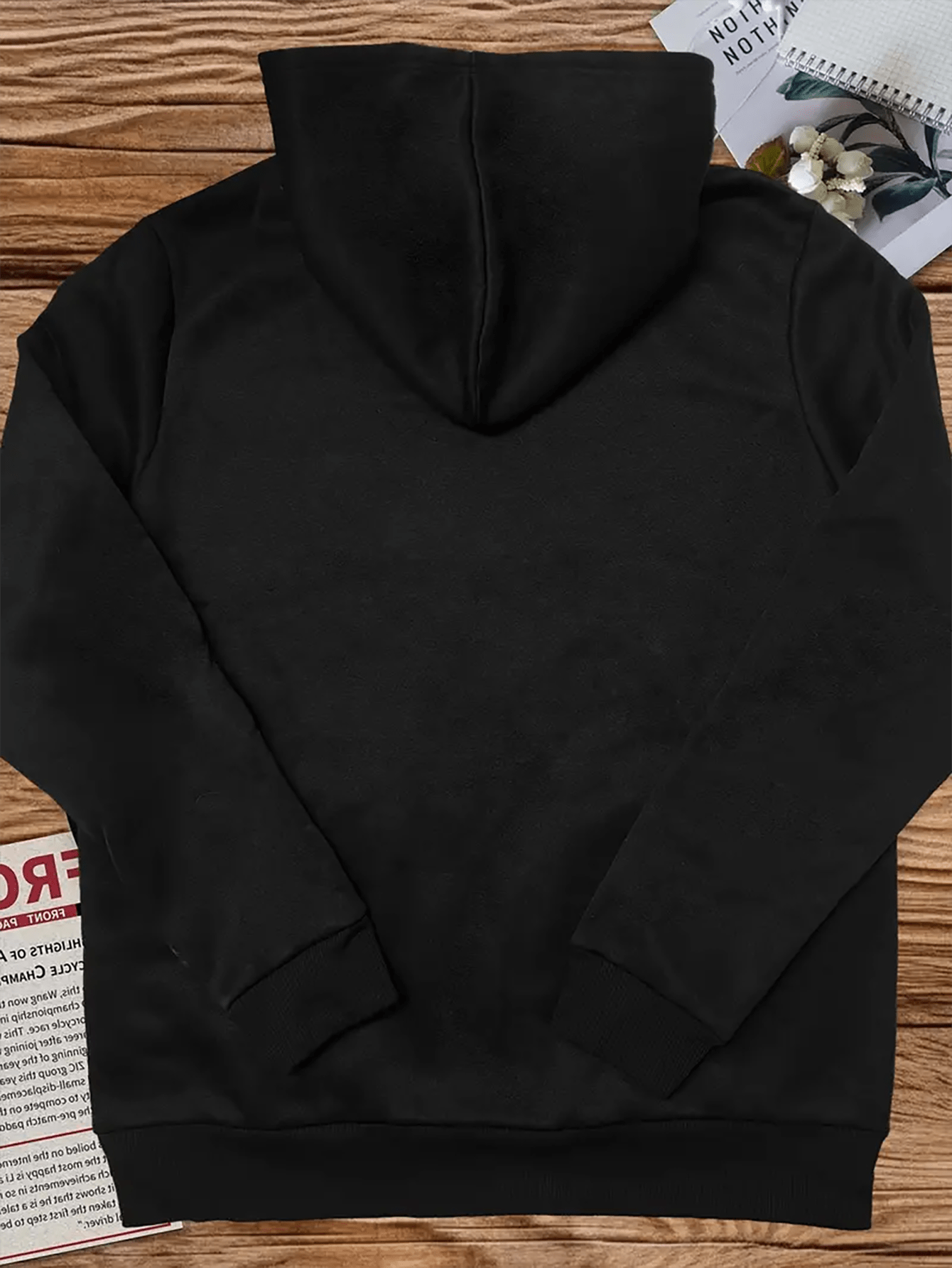 EWHSpring and Autumn New Men's Hoodie Hip Hop Fashion Hoodie BackWOODS Printed Sports CoatDF006
