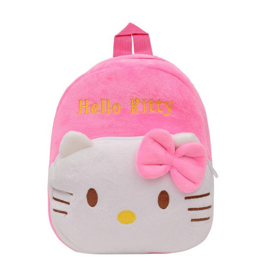 Hello Kitty Plush Mini Backpack – Kids' Kawaii Character Bag