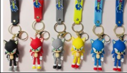 Sonic the Hedgehog Character Keychains
