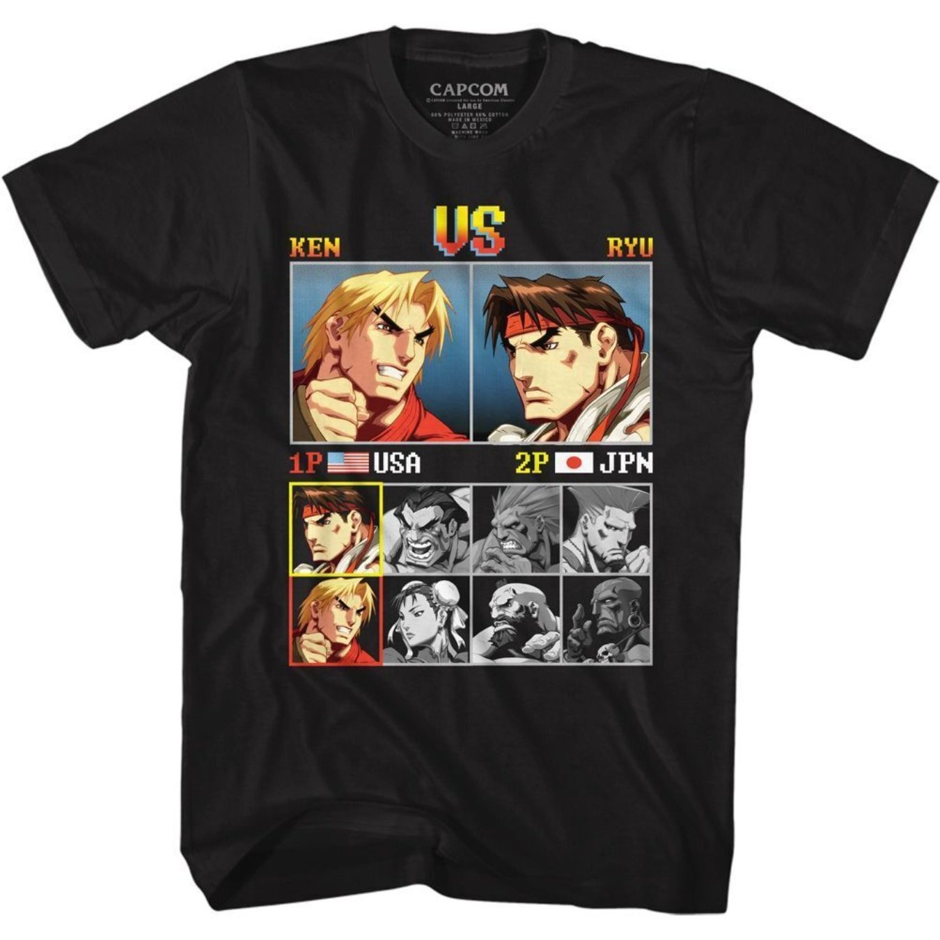 USA & JAPAN Elements Pattern Print Pure Cotton Material Men's T-shirt, Super Soft Men's Light Breathable Short Sleeved T-shirt