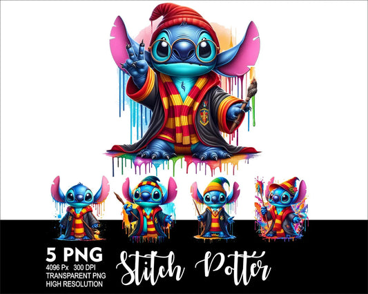 Stitch’s Magical Wizard Bucket Hat