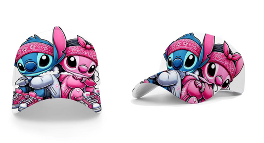 💖 STITCH & ANGEL COUPLES CAP – LIMITED EDITION DROP 💖