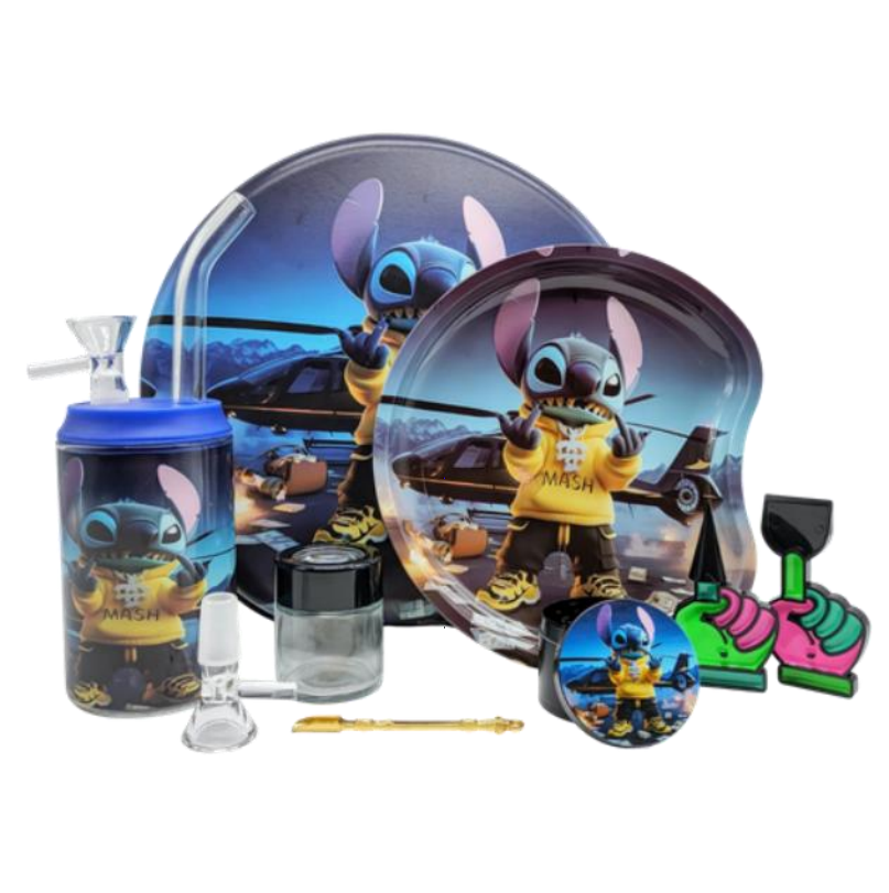 DISNEYS STITCH  Juice Bong Kit in EVA Bag: